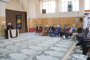 تصاویر/ مراسم عزاداری ایام فاطمیه در مسجد حاجی خان ارومیه