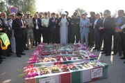 تصاویر/ استقبال از شهدای خوشنام در بوشهر