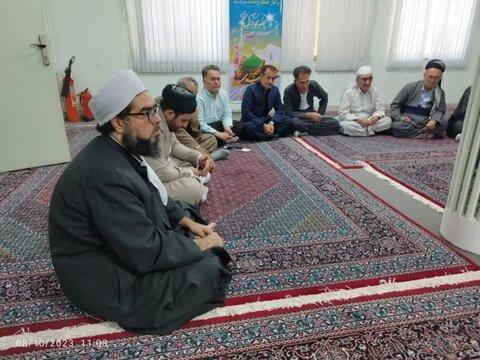 تصاویر/نشست علمی علمای شیعه و سنی در مرکز بزرگ اسلامی شهرستان کامیاران