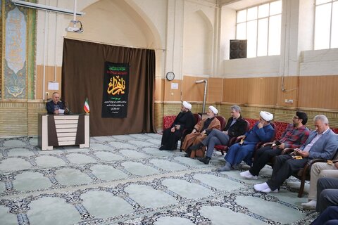 تصاویر/ مراسم عزاداری ایام فاطمیه در مسجد حاجی خان ارومیه