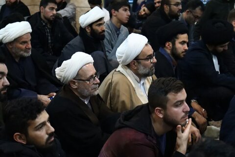 تصاویر/دیدار رییس حفاظت و اطلاعات قوه قضائیه با طلاب و روحانیون اردبیل