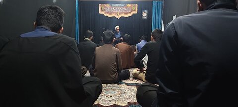 تصاویر/ جلسه اخلاق هفتگی طلاب شهرستان شاهین دژ