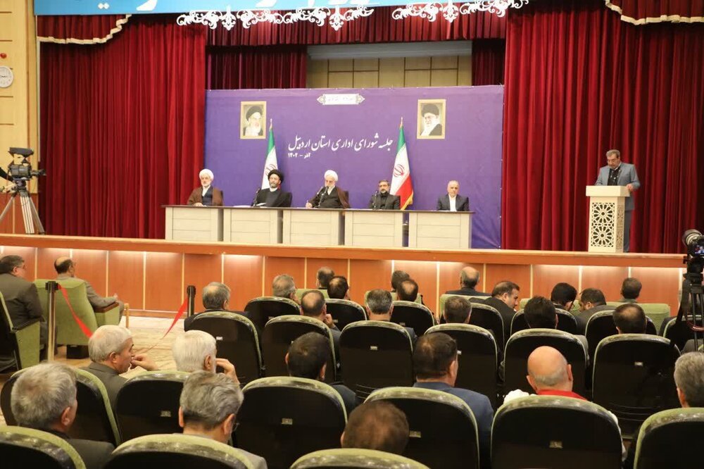 تصاویر/جلسه شورای اداری اردبیل