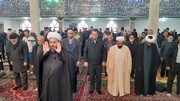تصاویر/ اقامه نماز جمعه در شهر ترکمانچای
