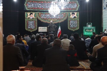 تصاویر/ مراسم عزاداری ایام فاطمیه در سلماس