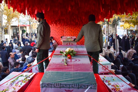 تصاویر/استقبال مردم گلپایگان از کاروان اهالی بهشت
