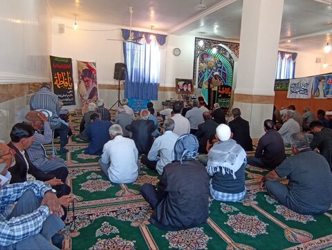 تصاویر/اقامه نماز عبادی و سیاسی جمعه بخش احمدی