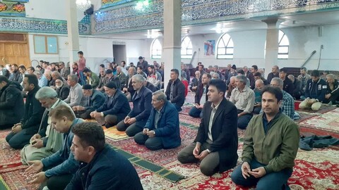 تصاویر/ اقامه نماز جمعه شهرستان ترکمانچای