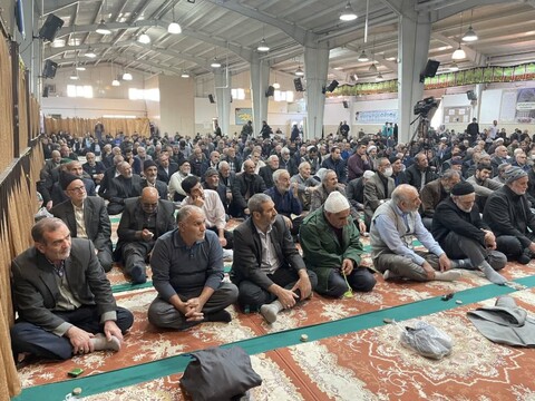 تصاویر/ اقامه نماز عبادی و سیاسی جمعه مرند