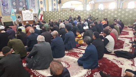 تصاویر/ اقامه نماز عبادی سیاسی جمعه در ماهنشان