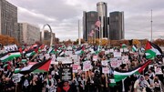 अमरीका में हज़ारों यहूदियों ने फ़िलिस्तीनियों के समर्थन में प्रदर्शन किए