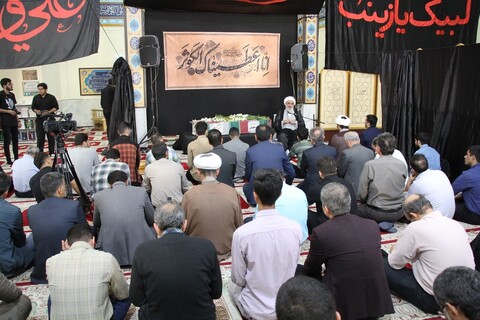 مراسم روز دانشجو و تشییع شهید خوشنام در دانشگاه خلیج فارس بوشهر