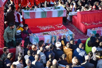 تصاویر/ استقبال مردم بویین میاندشت و چادگان از کاروان اهالی بهشت