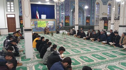محفل انس با قران کریم در مسجد جمعه بیله سوار
