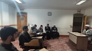 تصاویر/ برگزاری کانون علمی «تفسیر و علوم قرآنی» در مدرسه علمیه قروه