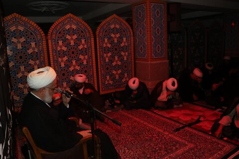 تصاویر/ مراسم عزاداری ایام فاطمیه (س) در اداره تبلیغات اسلامی کردستان