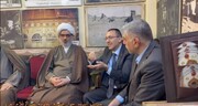 بازدید سفیر فوق العاده فلسطین در عراق از مرکز اسناد نجف
