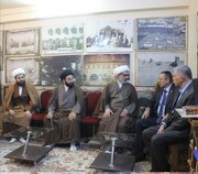 L'ambassadeur palestinien en Irak a visité le Centre de documentation de Najaf