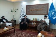 رئیس نمایندگی المصطفی با وزیر معارف افغانستان دیدار کرد