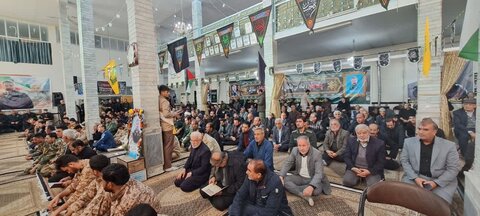 تصاویر/ برگزاری مراسم گرامیداشت سردار شهید والامقام مهندس" پناه تقی زاده "در پلدشت