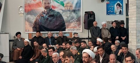 تصاویر/ برگزاری مراسم گرامیداشت سردار شهید والامقام مهندس" پناه تقی زاده "در پلدشت