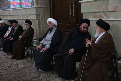 تصاویر/ مراسم تشییع مرحوم آیت الله حاج سیدعلی موحد ابطحی