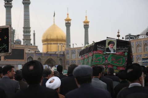 تصاویر/ مراسم تشییع مرحوم آیت الله حاج سیدعلی موحد ابطحی