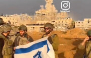 فیلم | سربازان اسرائیلی عید حانوکای خود را با انفجار منازلی در غزه جشن می‌گیرند