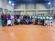 1st Volleyball Tournament Held in Imam Khomeini Institute