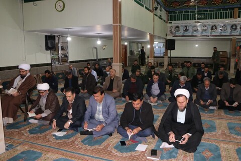 تصاویر/ مراسم  ایام_فاطمیه در مسجد النبی (ص) خرمدره