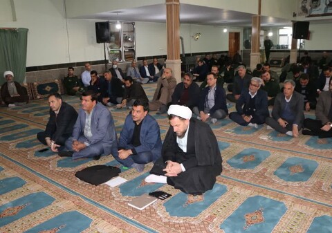 تصاویر/ مراسم  ایام_فاطمیه در مسجد النبی (ص) خرمدره