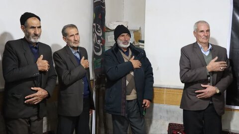 تصاویر/ مراسم عزاداری ایام فاطمیه در روستای قینرجه شهرستان تکاب