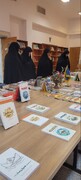 کلیپ| افتتاح نمایشگاه کتاب در مدرسه علمیه فاطمه الزهرا (س)ساوه