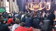 تصاویر/ مراسم عزاداری ایام فاطمیه در ترکمنچای