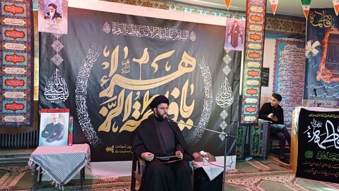 تصاویر/ مراسم عزاداری ایام فاطمیه در سلطانیه