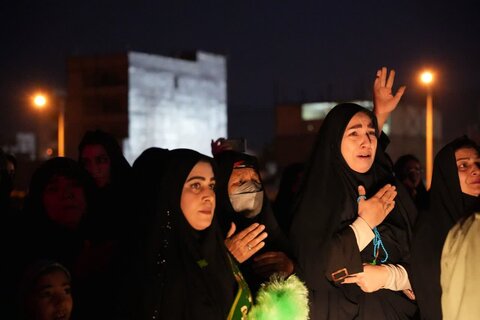 تصاویر استقبال مردم رومشکان از کاروان شهدای گمنام