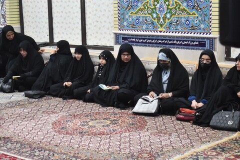 مراسم دعای ندبه در شهر دیلم با حضور آیت الله حسینی بوشهری