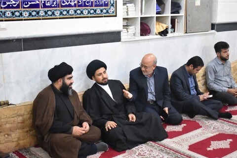 تصاویر/ مراسم شهادت حضرت فاطمه(س) در بخش امام حسن