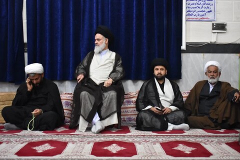 تصاویر/ مراسم شهادت حضرت فاطمه(س) در بخش امام حسن