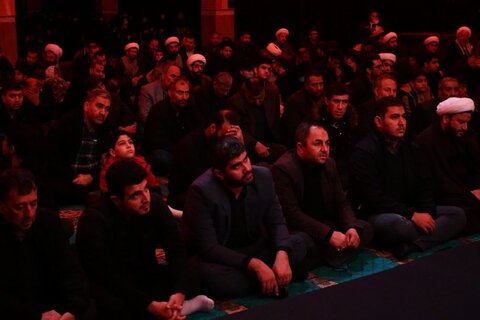 تصاویر/ مراسم عزداری دهه دوم در مصلای امام خمینی (ره) ارومیه