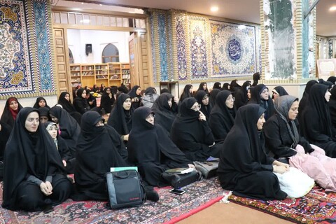 تصاویر/ عزاداری ایام فاطمیه در مسجد جامع حضرت صاحب الزمان(عج) جلفا