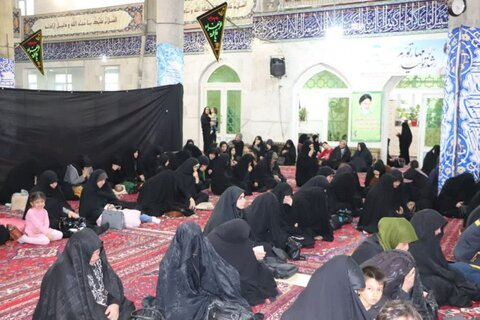تصاویر/ برگزاری مراسم ویژه شهادت حضرت فاطمه زهرا(س) در قروه