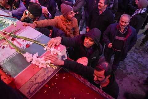 تصاویر/ استقبال مردم خمینی شهر از کاروان اهالی بهشت