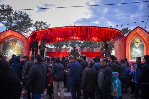 تصاویر/ استقبال مردم خمینی شهر از کاروان اهالی بهشت