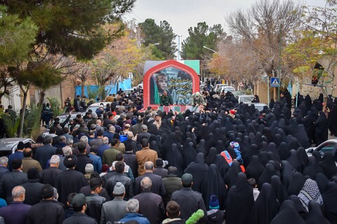 تصاویر/ استقبال مردم خمینی شهر از کاروان اهالی بهشت
