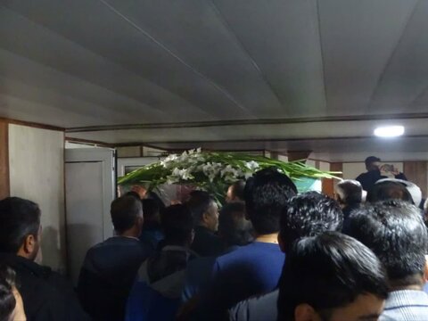 تصاویر/ مراسم استقبال از پیکر مطهر شهید گمنام در شاهین دژ