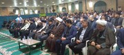 تصاویر/ مراسم عزاداری شهادت حضرت زهرا(س) در شبانکاره با حضور آیت الله حسینی بوشهری