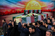 فیلم| مراسم سالگرد تدفین شهید گمنام در محوطه استانداری آذربایجان شرقی