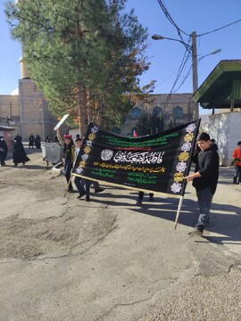 تصاویر/ مراسم عزاداری ایام فاطمیه و دسته‌روی نوگلان فاطمی ویژه دانش‌آموزان لرستان