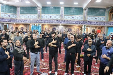 تصاویر/ عزاداری ایام فاطمیه در شهرستان جلفا